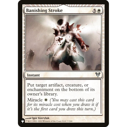 Image for Banishing Stroke (7/244) (LIST) - Magic: The Gathering