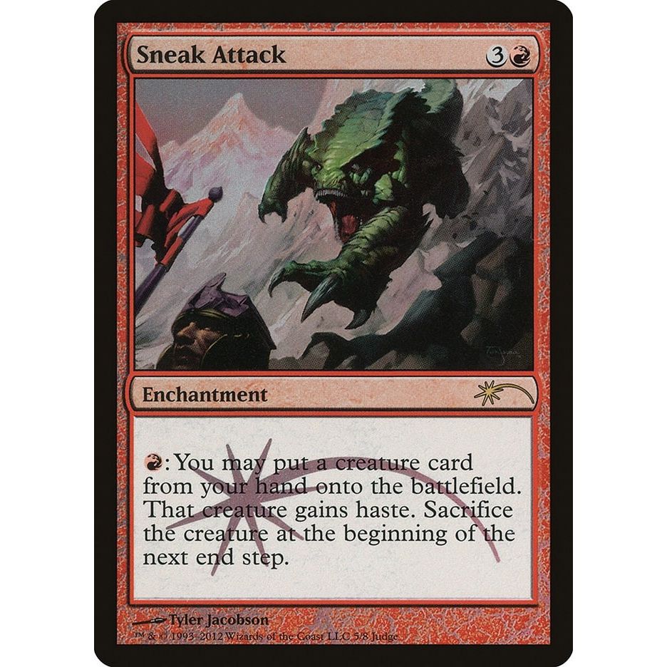 Image for Sneak Attack (5) (JDG) - Magic: The Gathering