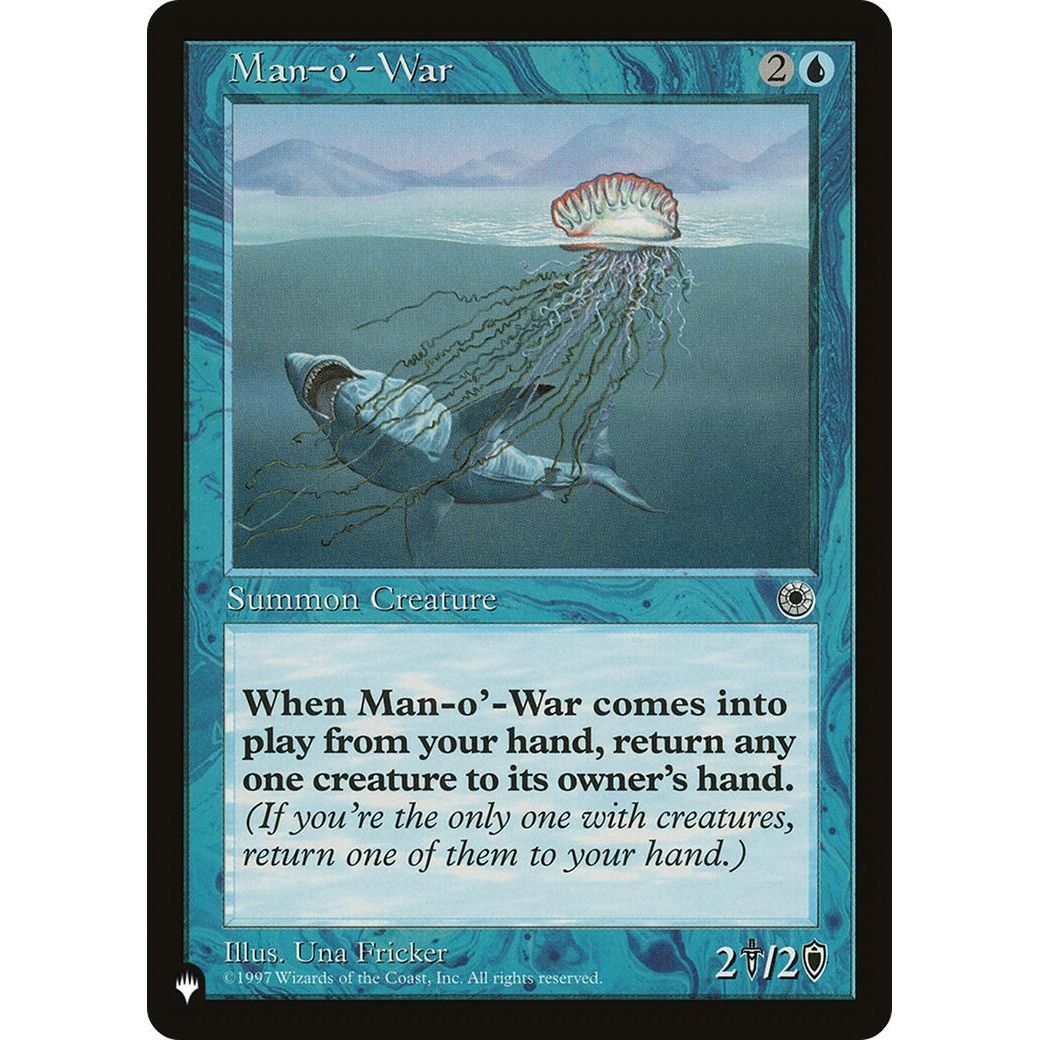 Image for Man-o'-War (POR) (LIST) - Magic: The Gathering