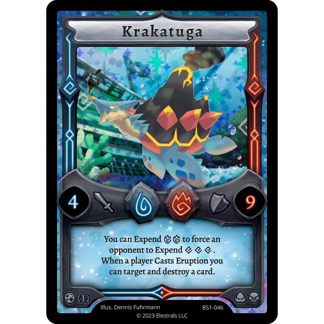 Image for Krakatuga (BS1-046) (BS1) - Elestrals