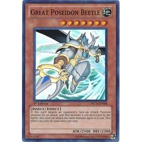 Image for Great Poseidon Beetle (PRC1-EN008) (PRC1) - YuGiOh