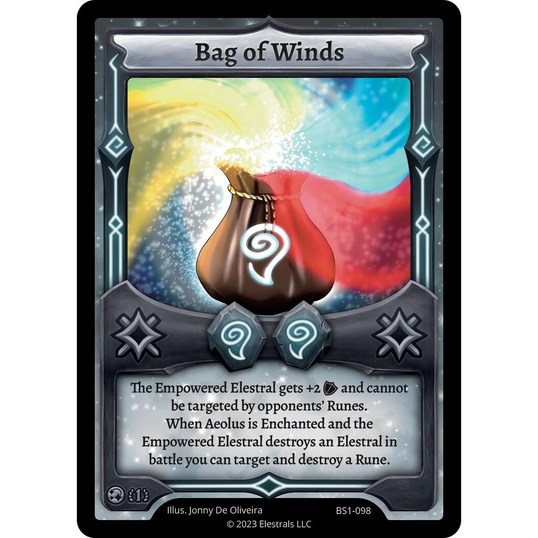 Image for Bag of Winds (BS1-098) (BS1) - Elestrals