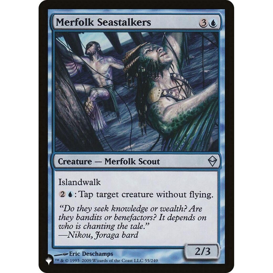 Image for Merfolk Seastalkers (55/249) (LIST) - Magic: The Gathering
