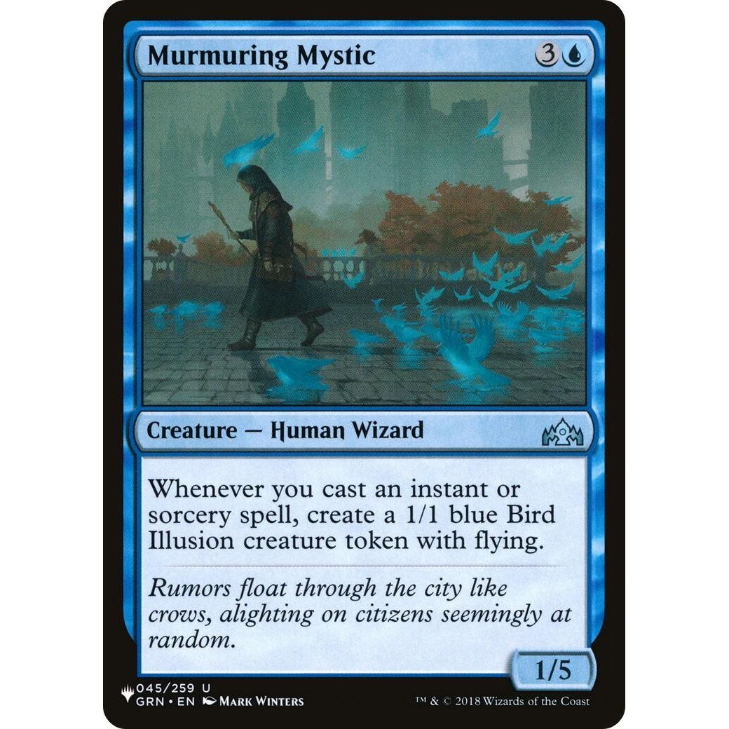 Image for Murmuring Mystic (045/259) (LIST) - Magic: The Gathering