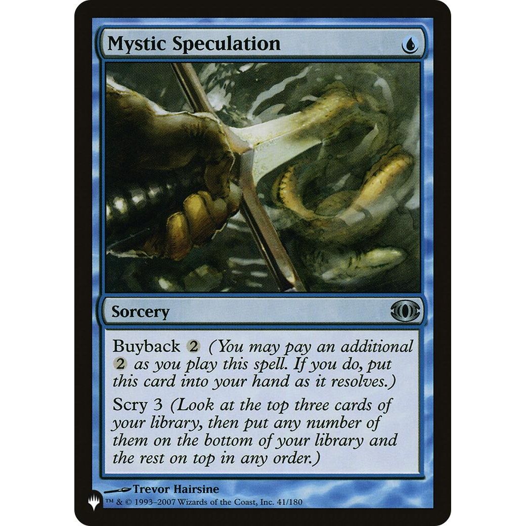 Image for Mystic Speculation (41/180) (LIST) - Magic: The Gathering
