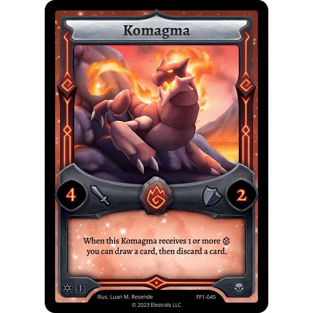 Image for Komagma (FF1-045) (FF1) - Elestrals