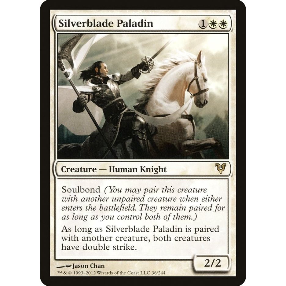 Image for Silverblade Paladin (36) (AVR) - Magic: The Gathering