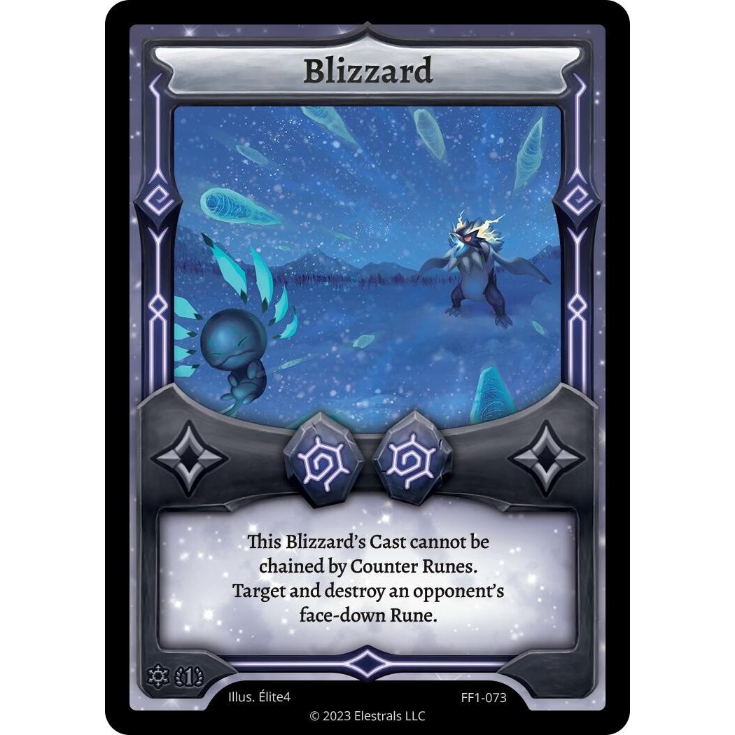 Image for Blizzard (FF1-073) (FF1) - Elestrals