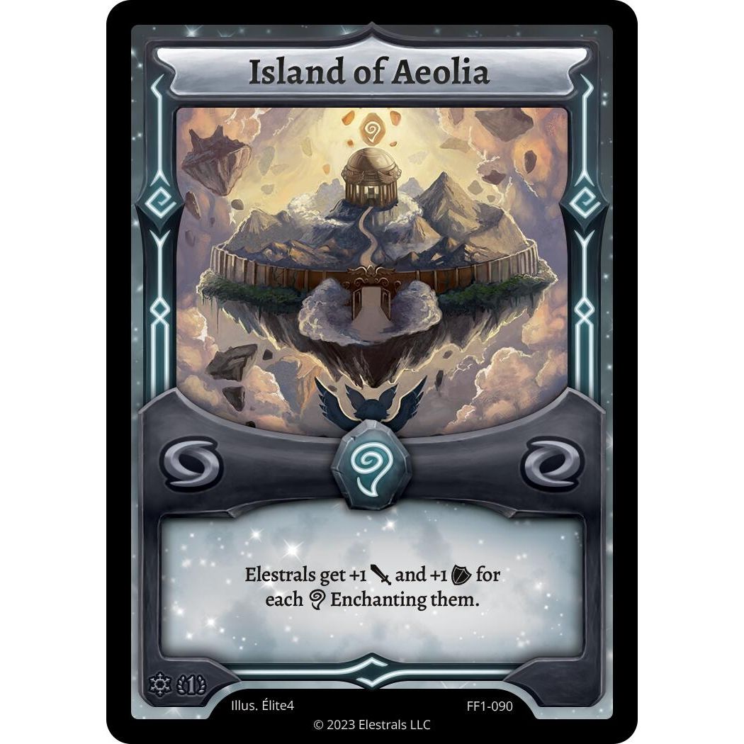 Image for Island of Aeolia (FF1-090) (FF1) - Elestrals