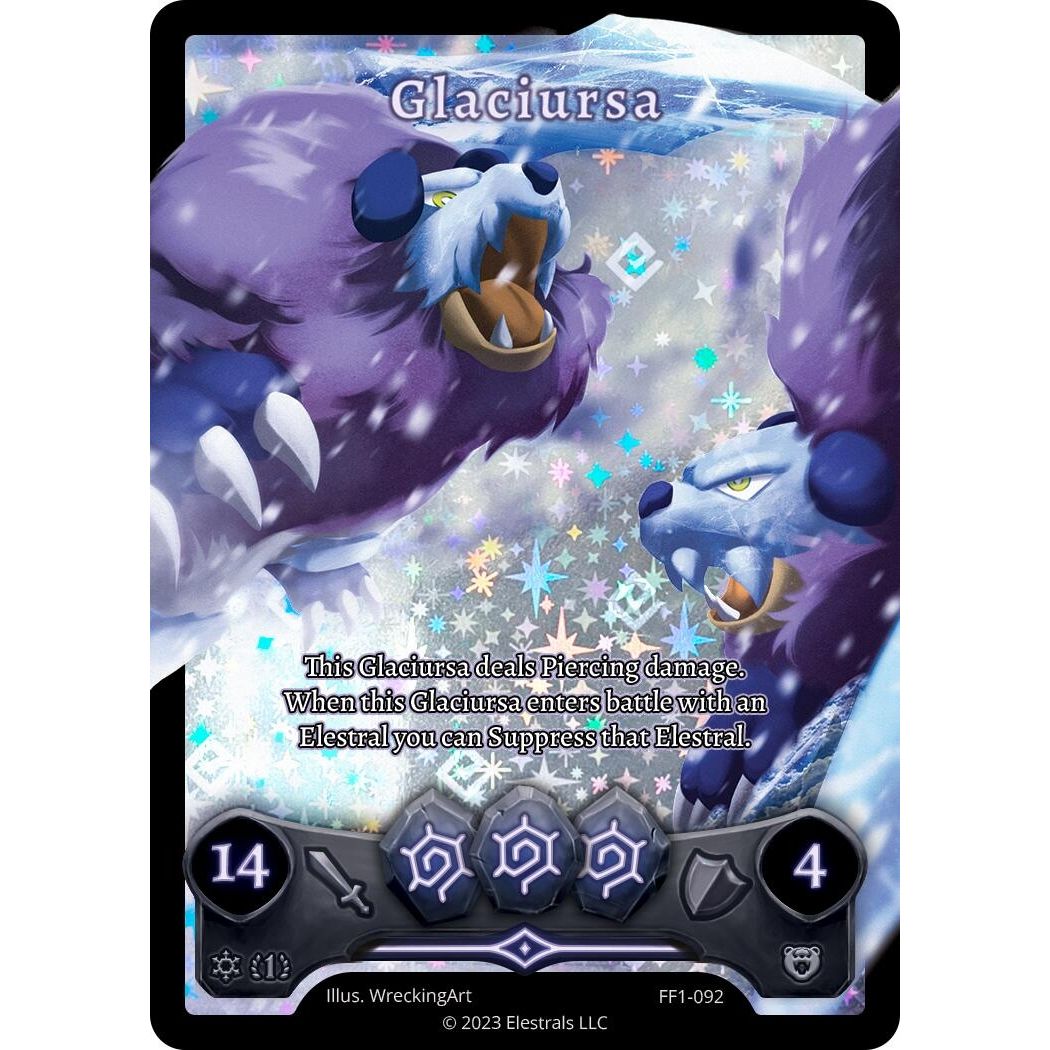 Image for Glaciursa (Full Art) (FF1-092) (FF1) - Elestrals