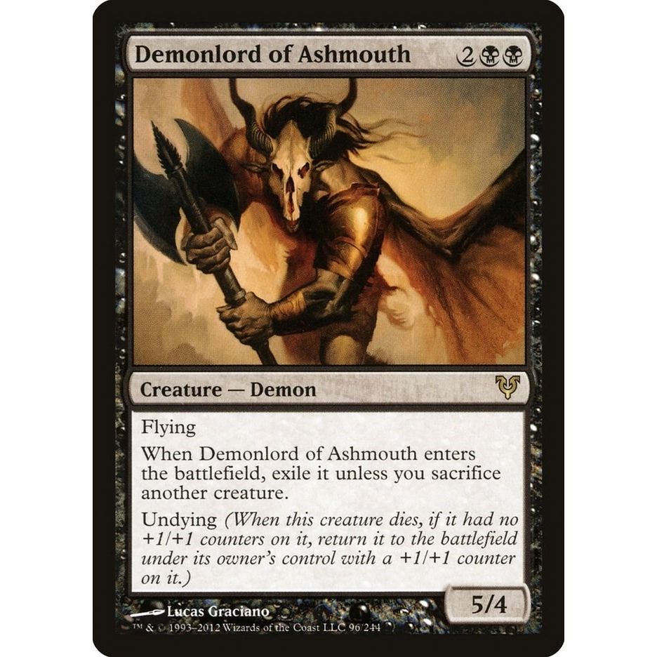 Image for Demonlord of Ashmouth (96) (AVR) - Magic: The Gathering