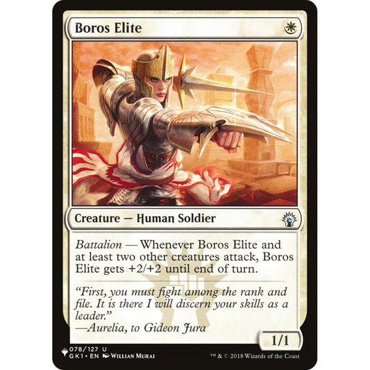 Image for Boros Elite (078/127) (LIST) - Magic: The Gathering