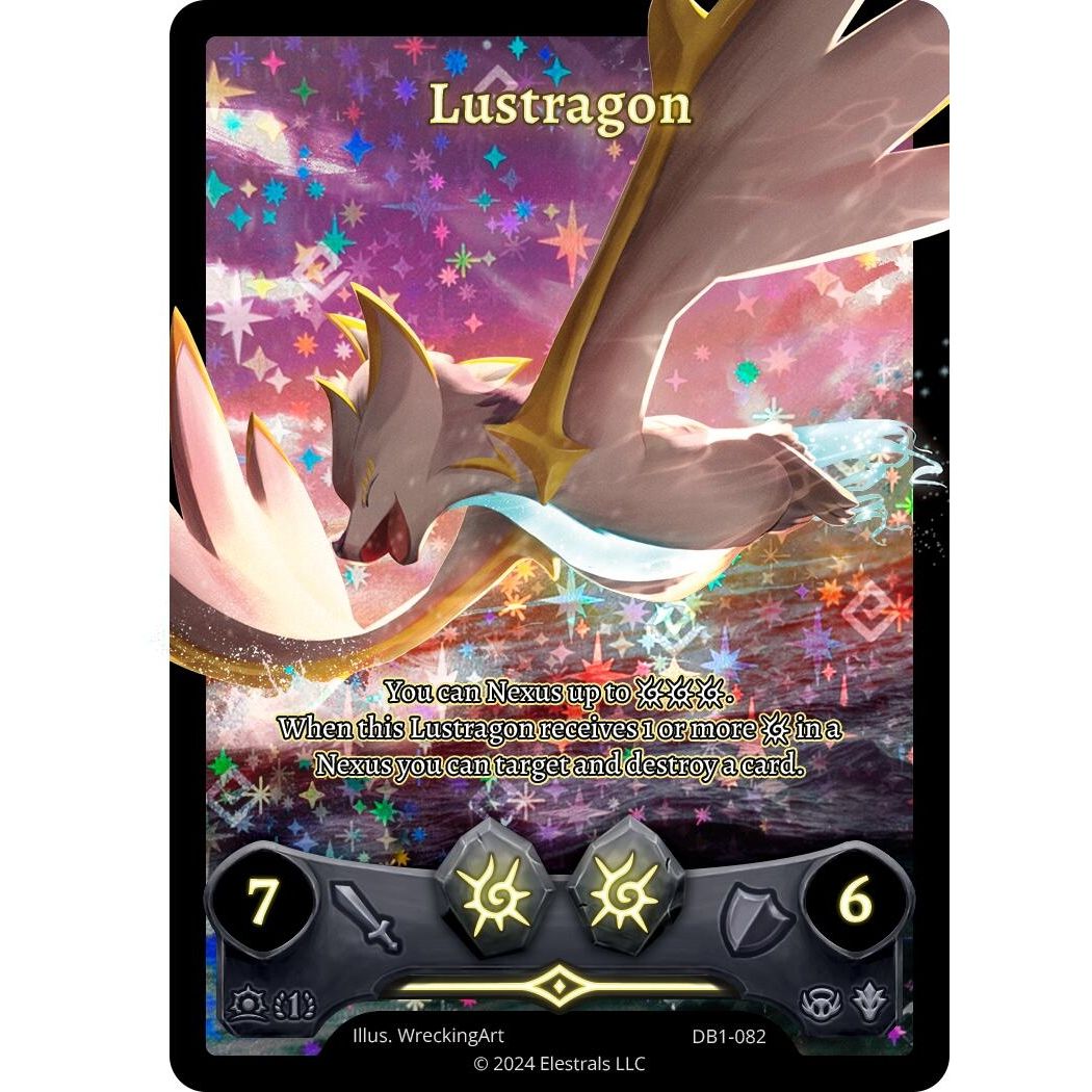 Image for Lustragon (Full Art) (DB1-082) (DB1) - Elestrals