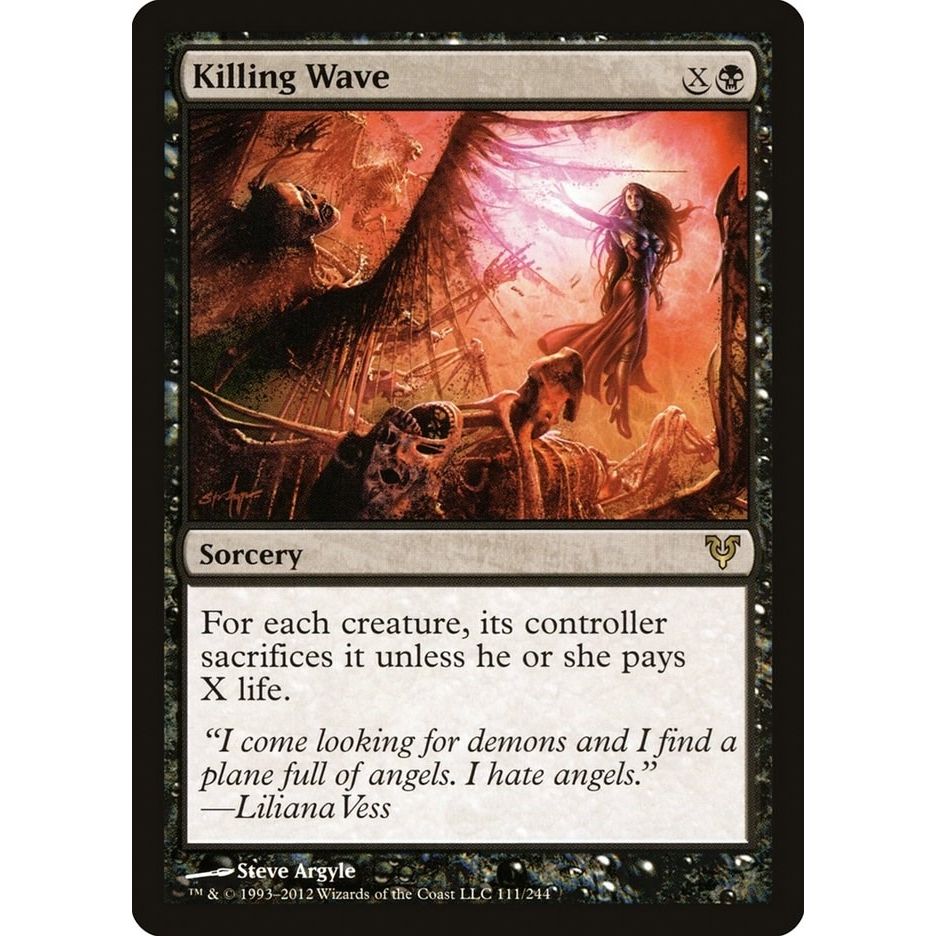 Image for Killing Wave (111) (AVR) - Magic: The Gathering
