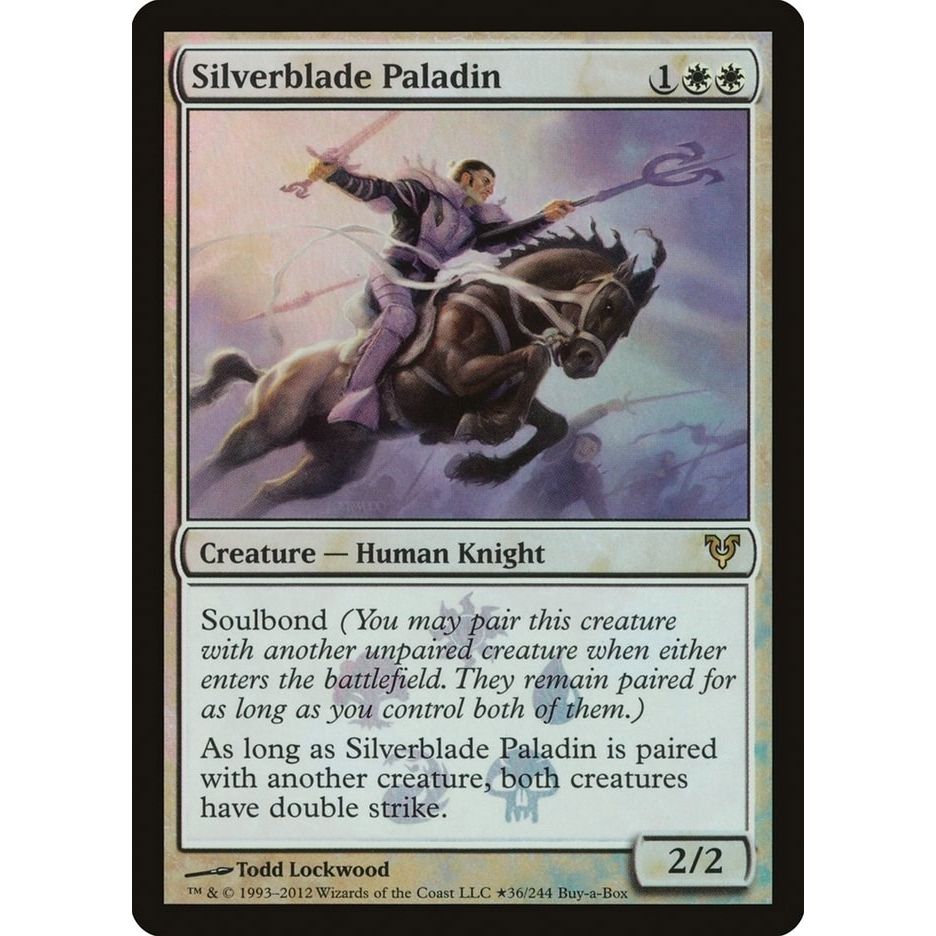 Image for Silverblade Paladin (36) (BABP) - Magic: The Gathering
