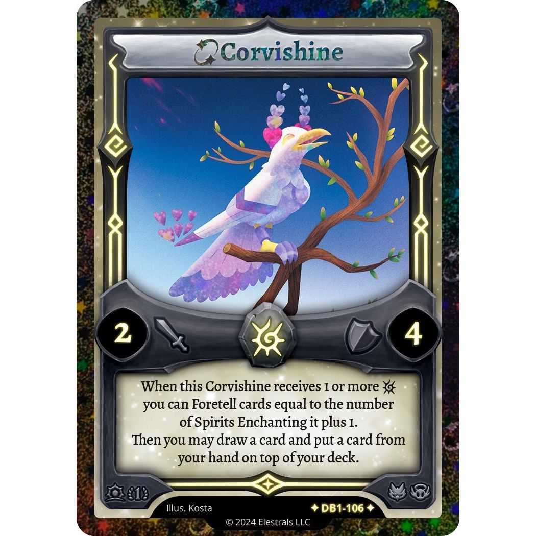 Image for Corvishine (Alternative Art) (DB1-106) (DB1) - Elestrals