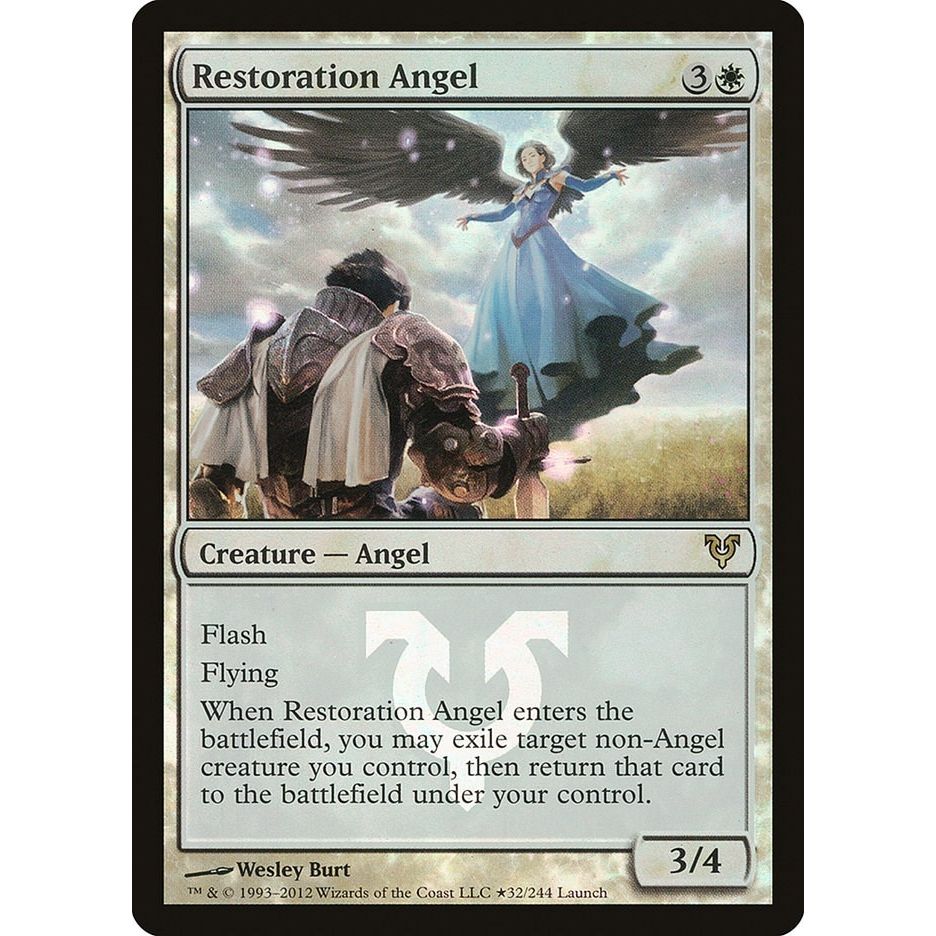 Image for Restoration Angel (32) (LARP) - Magic: The Gathering