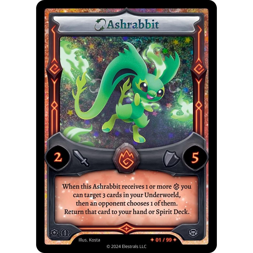 Image for Ashrabbit (Serialized) (/99) (DB1) - Elestrals