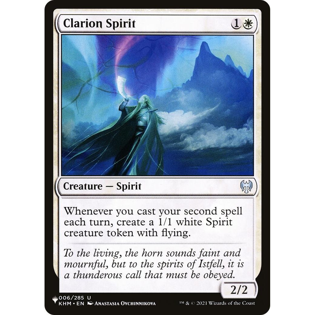 Image for Clarion Spirit (006/285) (LIST) - Magic: The Gathering