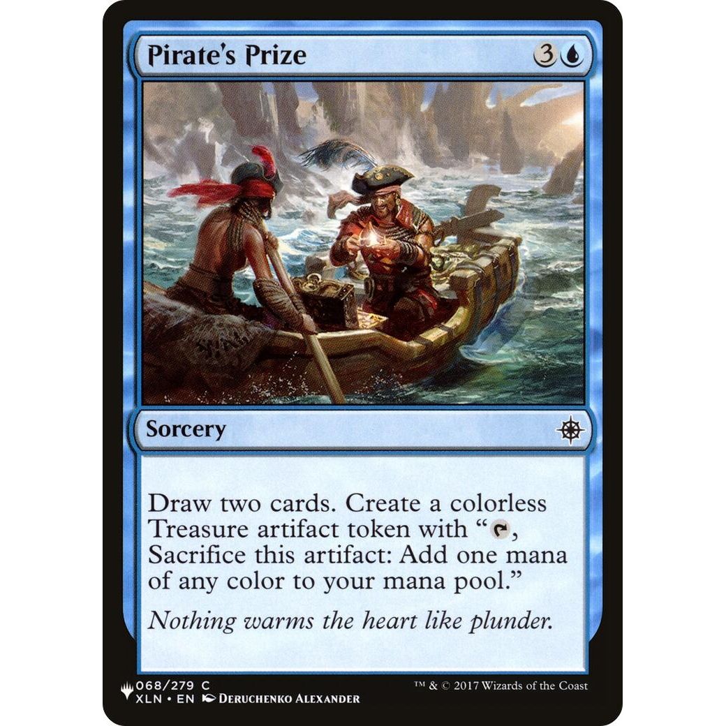 Image for Pirate's Prize (068/279) (LIST) - Magic: The Gathering