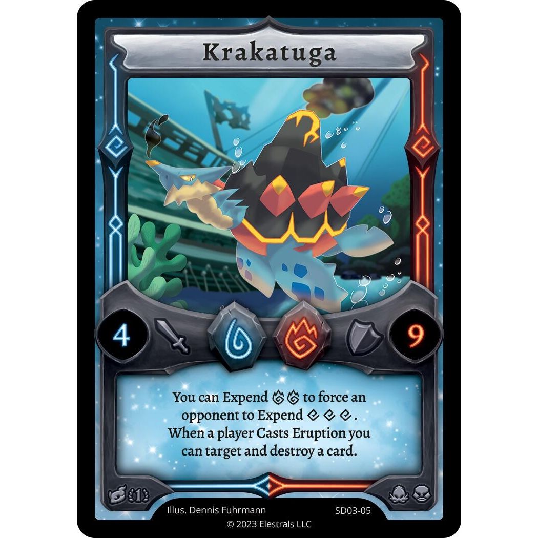 Image for Krakatuga (SD03-05) (SD03) - Elestrals