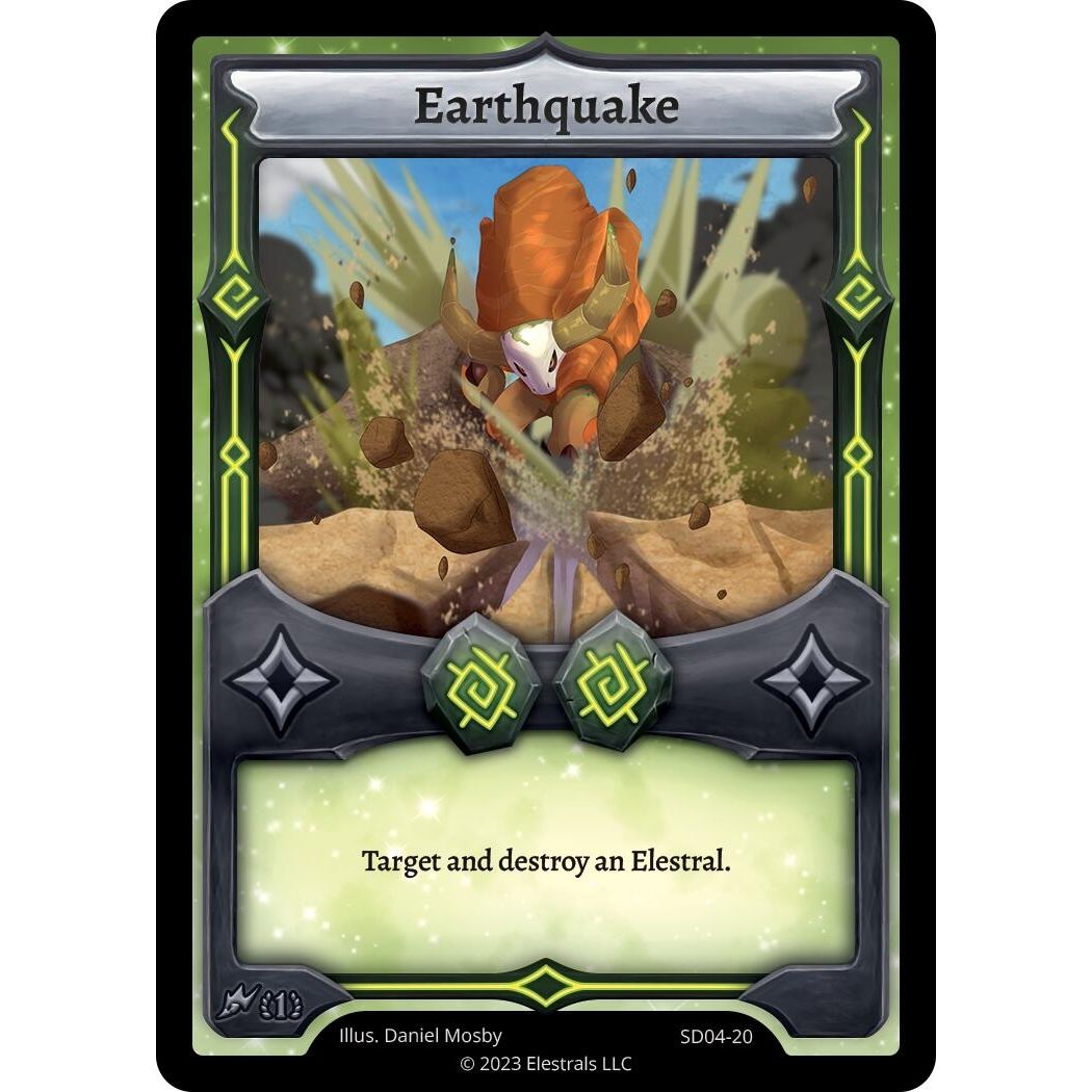 Image for Earthquake (SD04-20) (SD04) - Elestrals