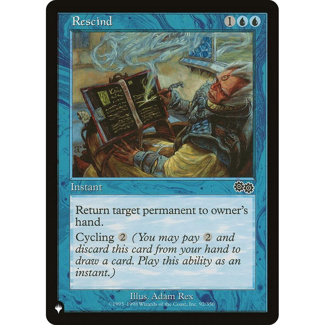 Image for Rescind (92/350) (LIST) - Magic: The Gathering