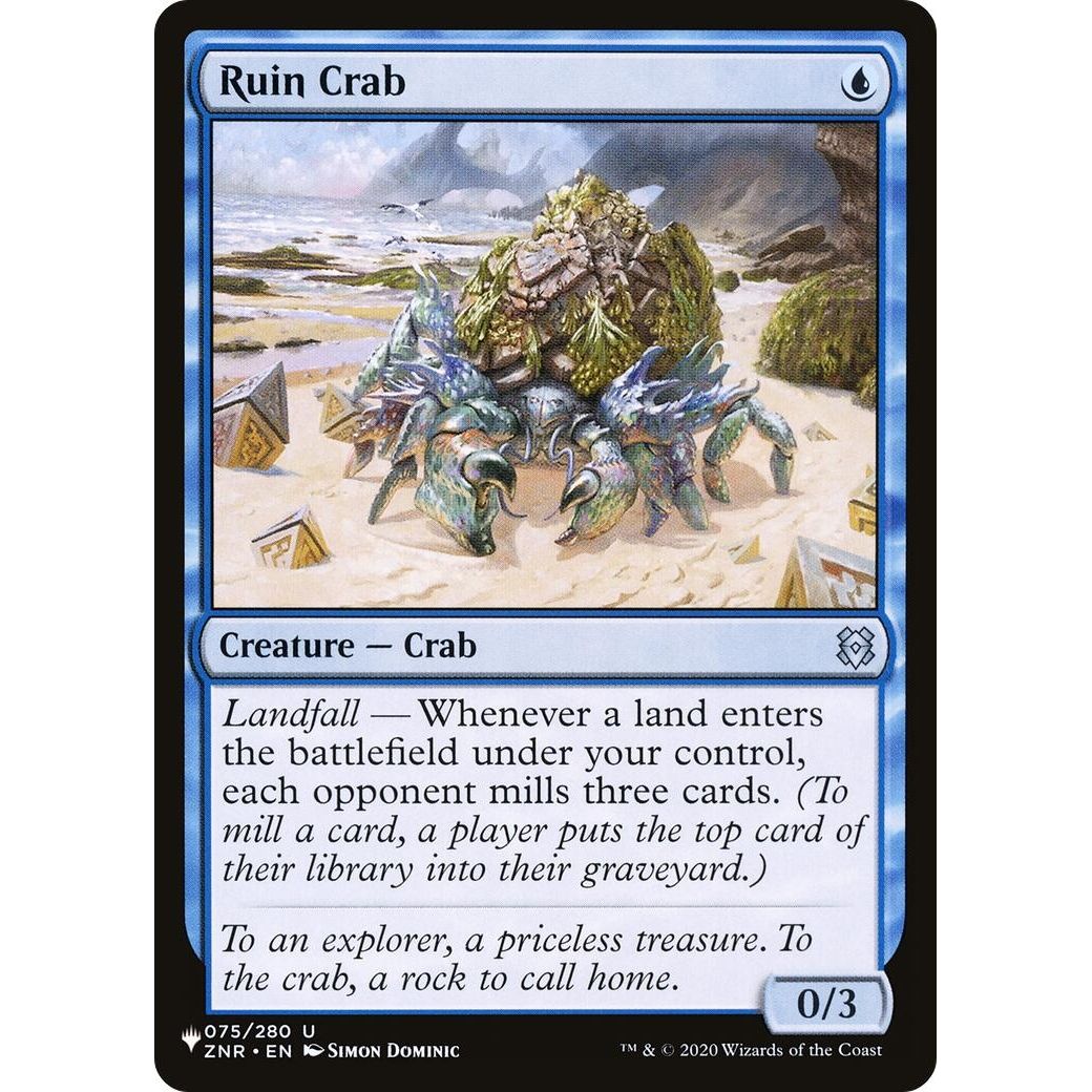 Image for Ruin Crab (075/280) (LIST) - Magic: The Gathering
