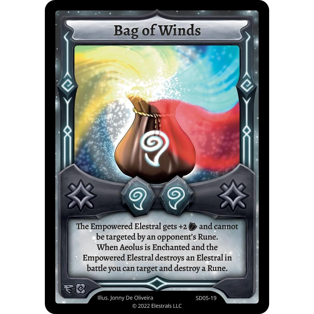 Image for Bag of Winds (SD05-19) (SD05) - Elestrals