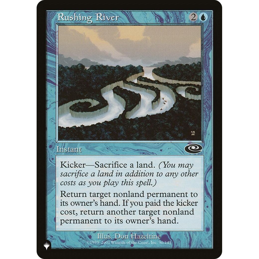 Image for Rushing River (30/143) (LIST) - Magic: The Gathering