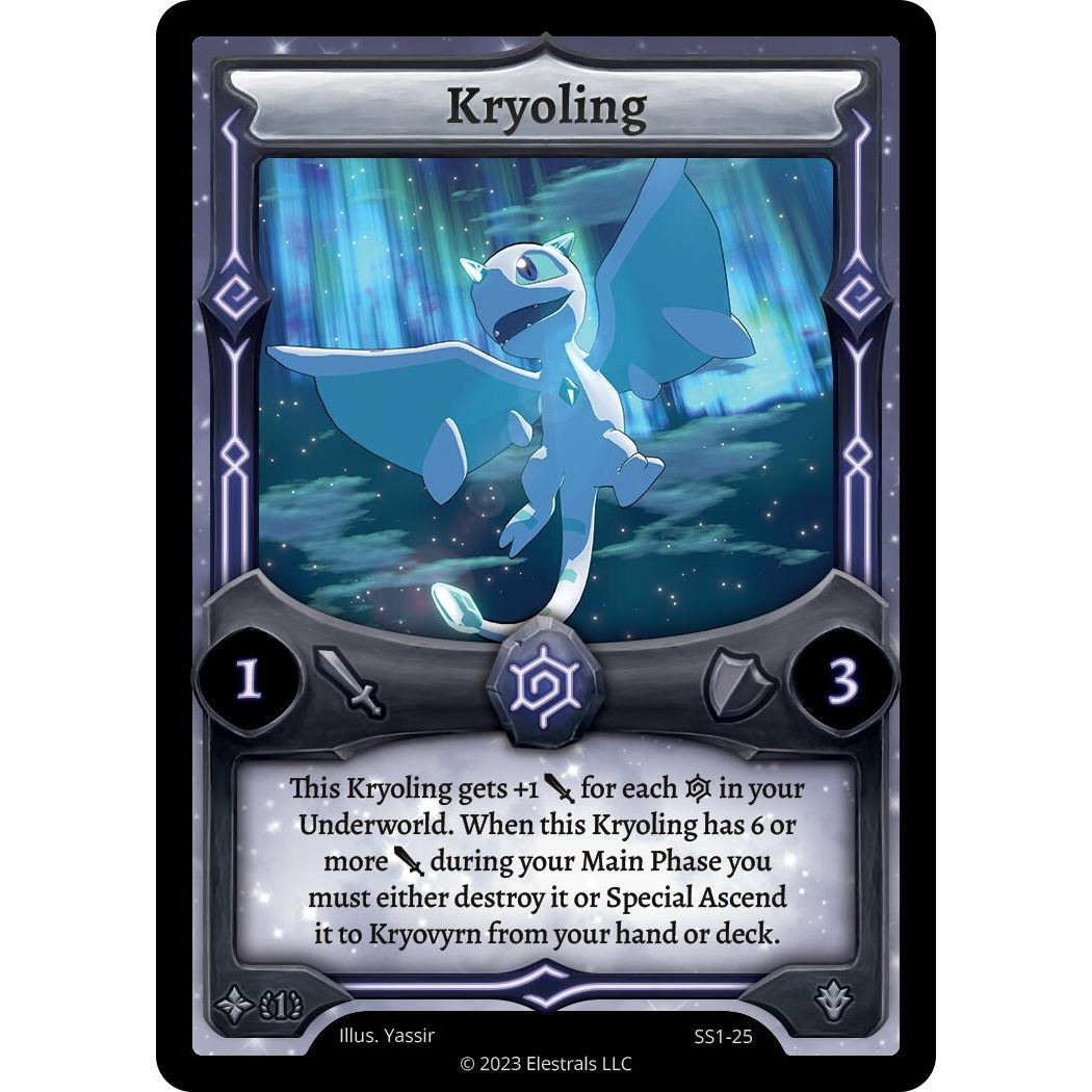 Image for Kryoling (Alternative Art) (SS1-25) (SS1) - Elestrals