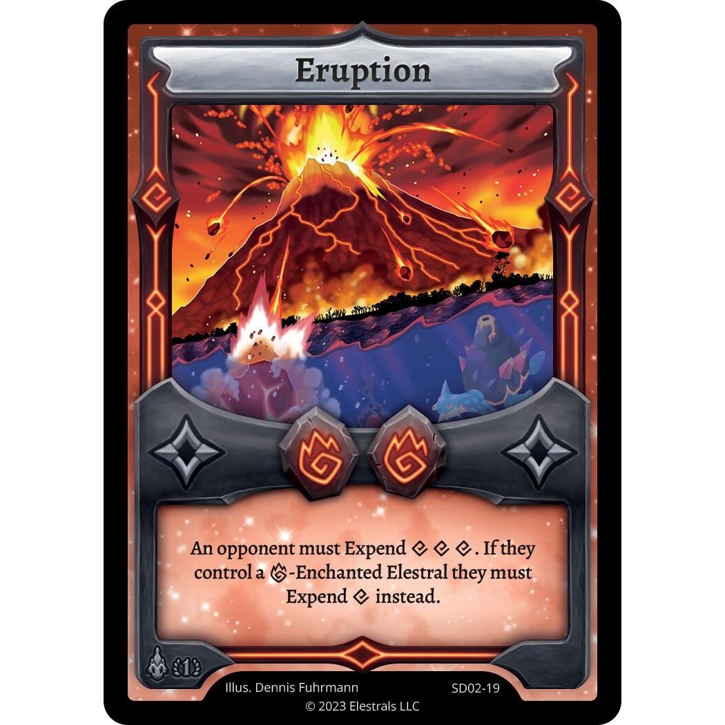 Image for Eruption (SD02-19) (SD02) - Elestrals