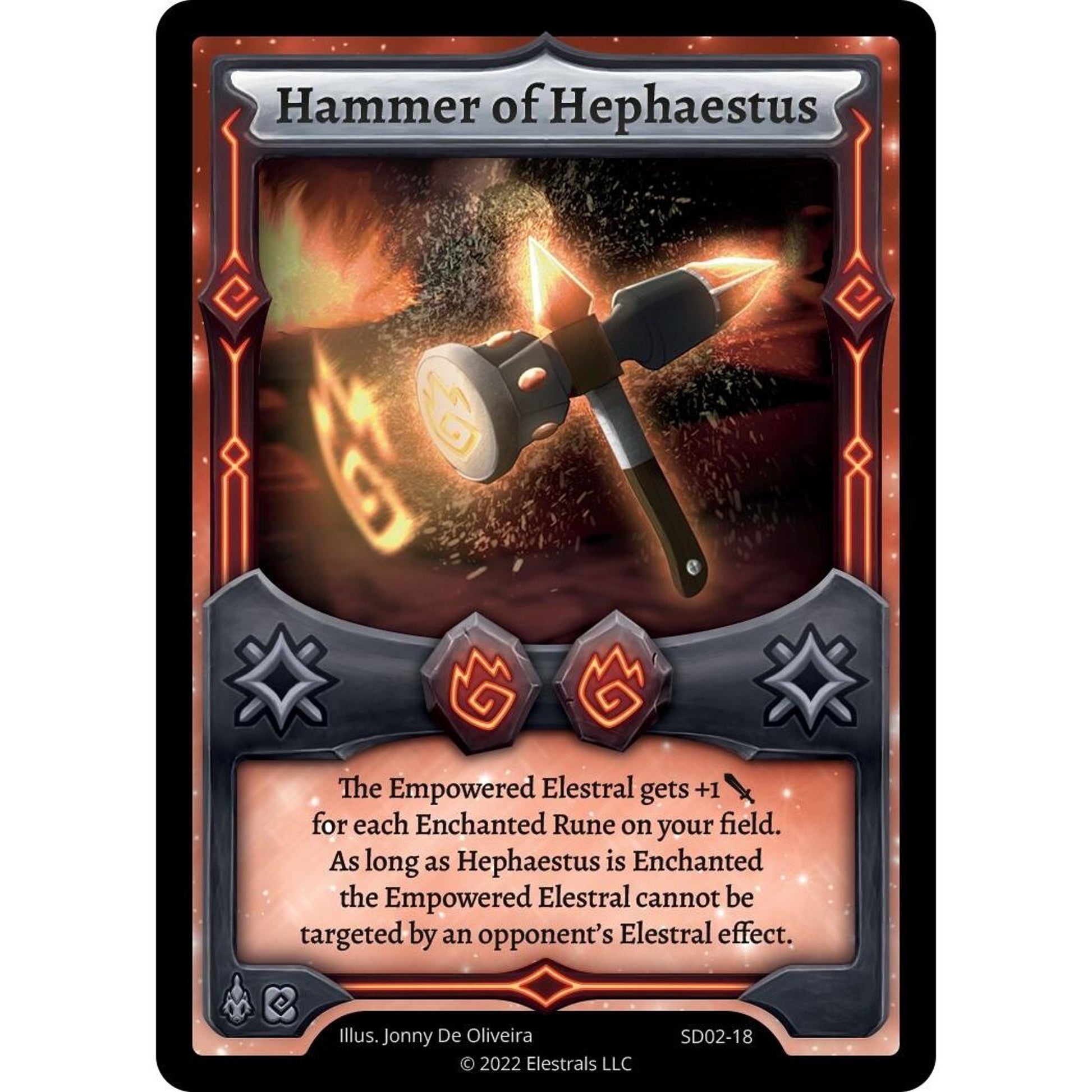 Image for Hammer of Hephaestus (SD02-18) (SD02) - Elestrals