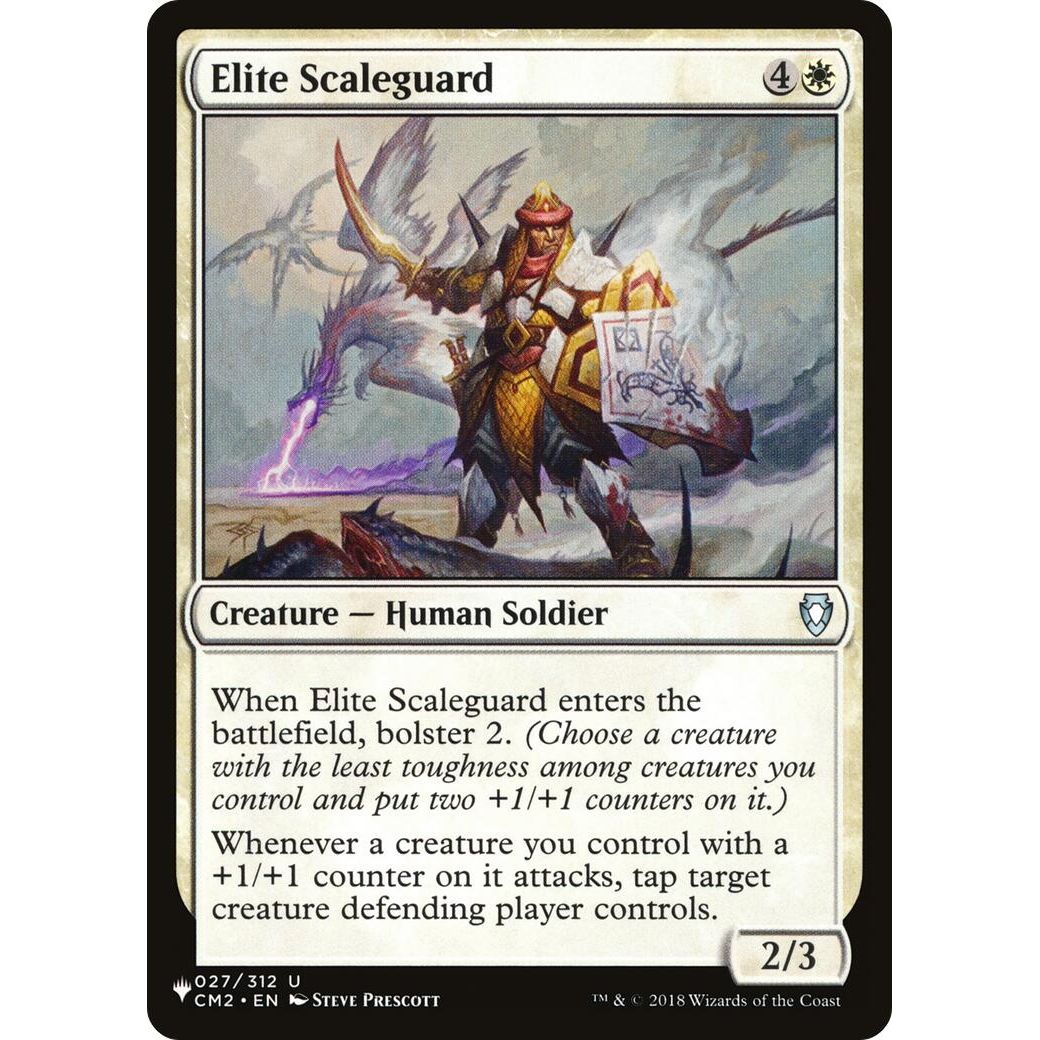 Image for Elite Scaleguard (027/312) (LIST) - Magic: The Gathering