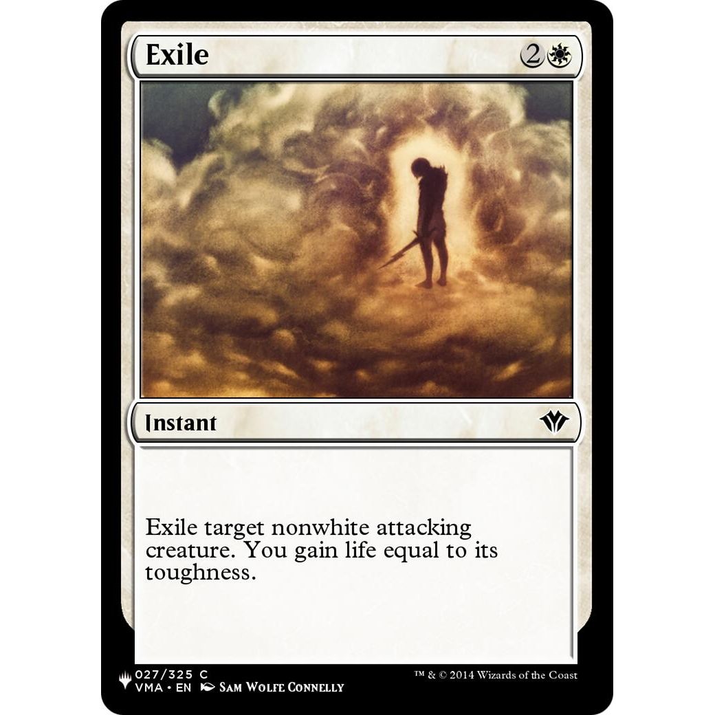 Image for Exile (027/325) (LIST) - Magic: The Gathering