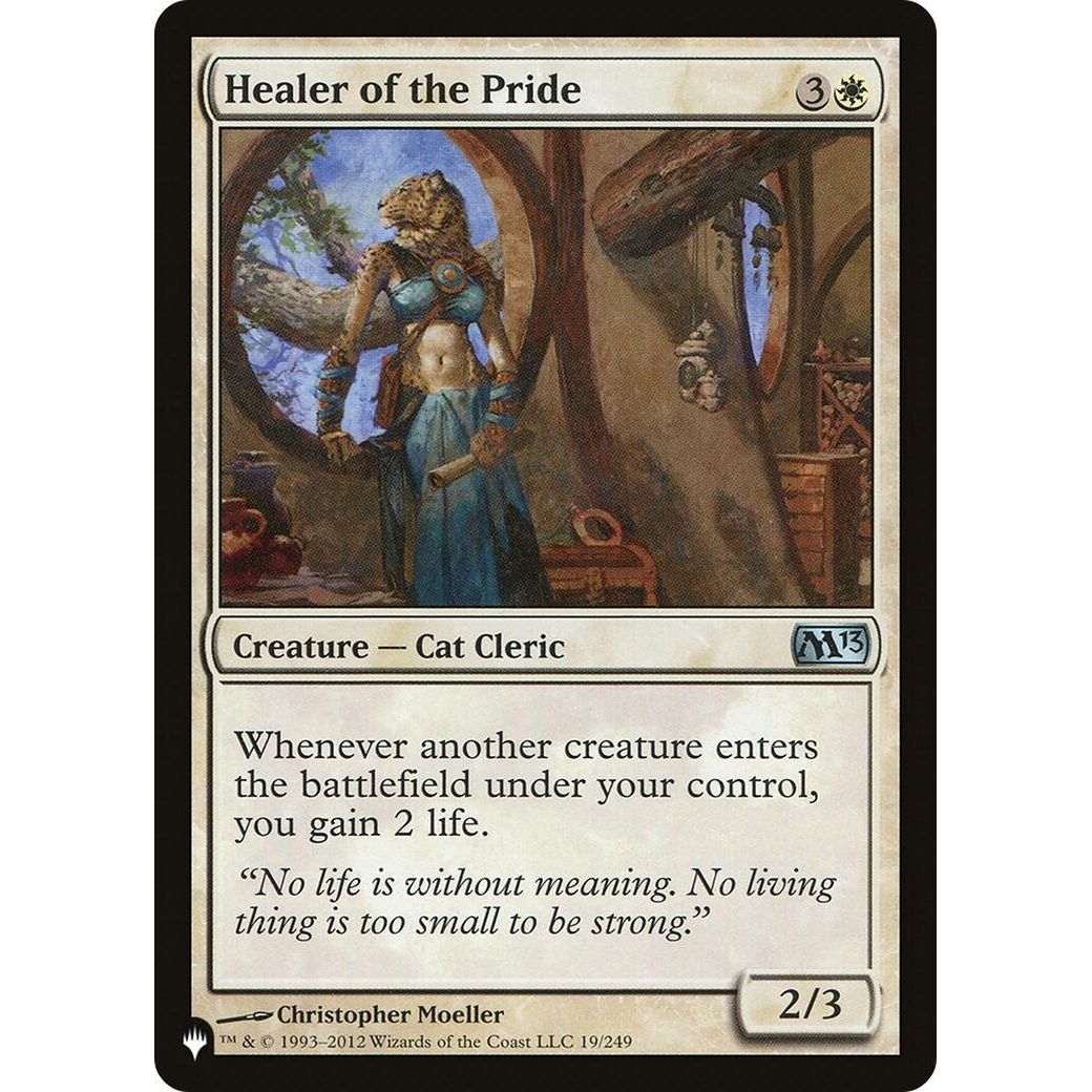 Image for Healer of the Pride (19/249) (LIST) - Magic: The Gathering