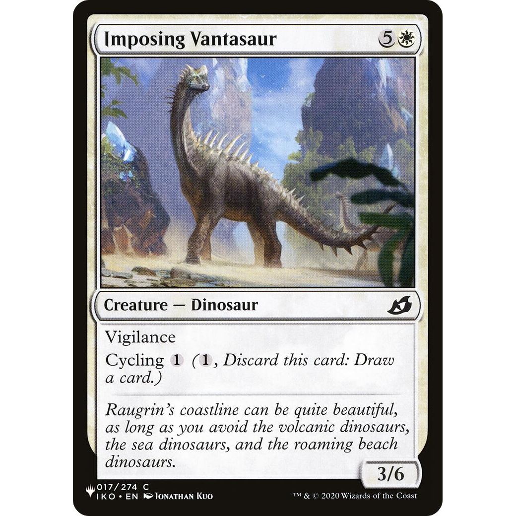 Image for Imposing Vantasaur (017/274) (LIST) - Magic: The Gathering