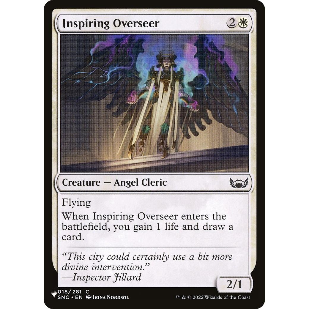 Image for Inspiring Overseer (018/281) (LIST) - Magic: The Gathering