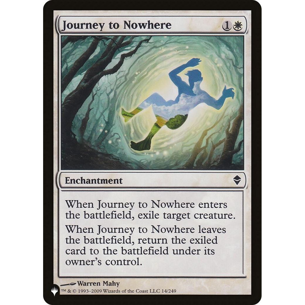 Image for Journey to Nowhere (14/249) (LIST) - Magic: The Gathering