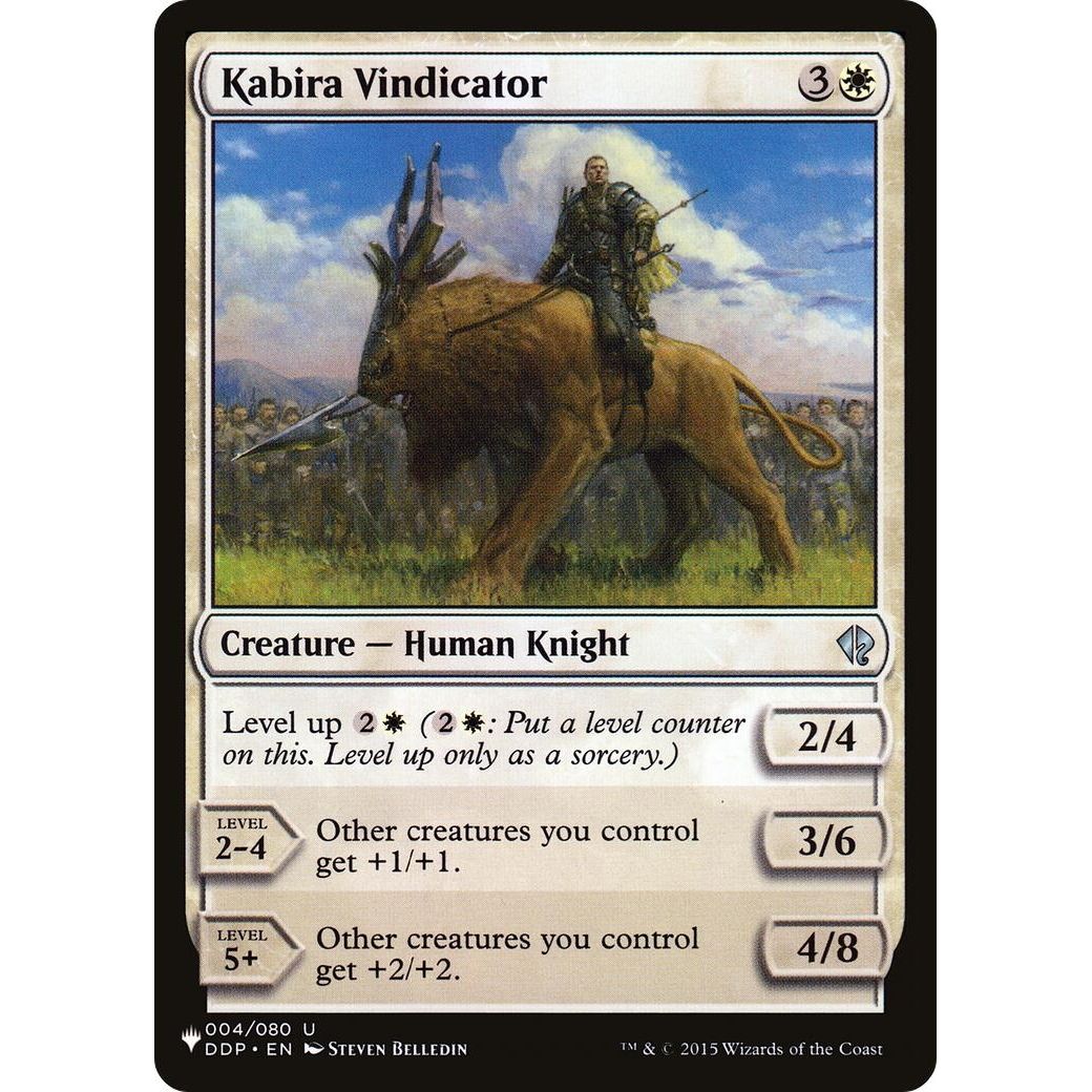 Image for Kabira Vindicator (004/080) (LIST) - Magic: The Gathering