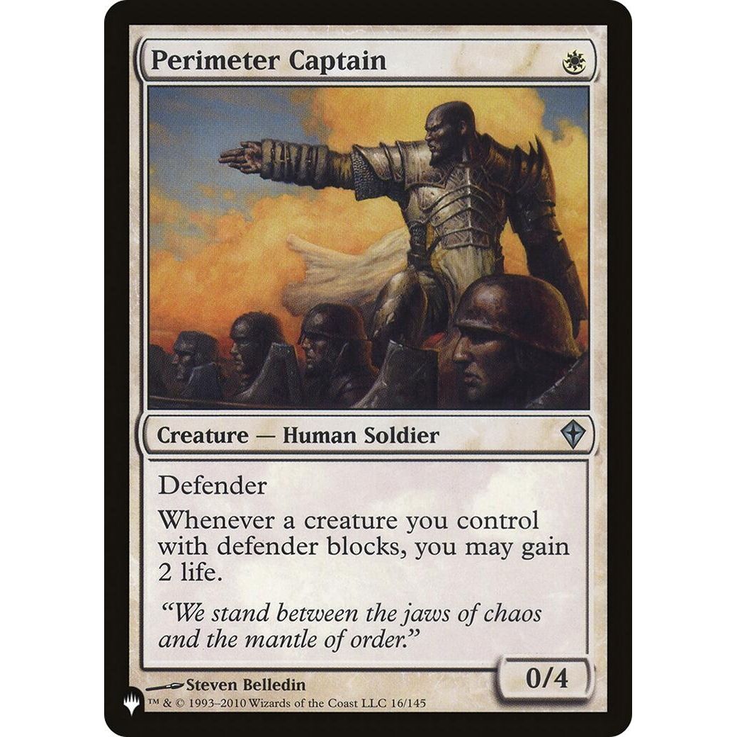 Image for Perimeter Captain (16/145) (LIST) - Magic: The Gathering