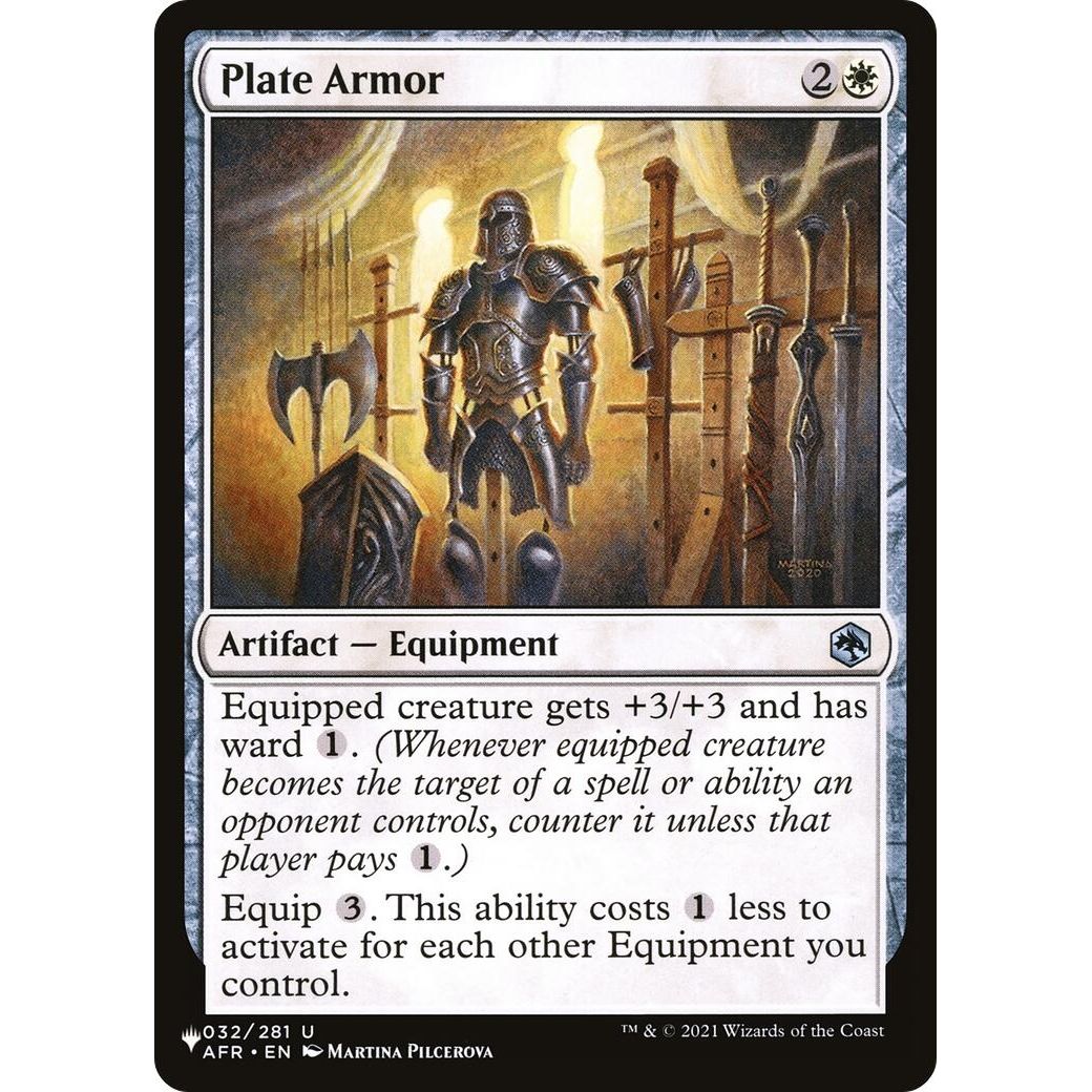 Image for Plate Armor (032/281) (LIST) - Magic: The Gathering
