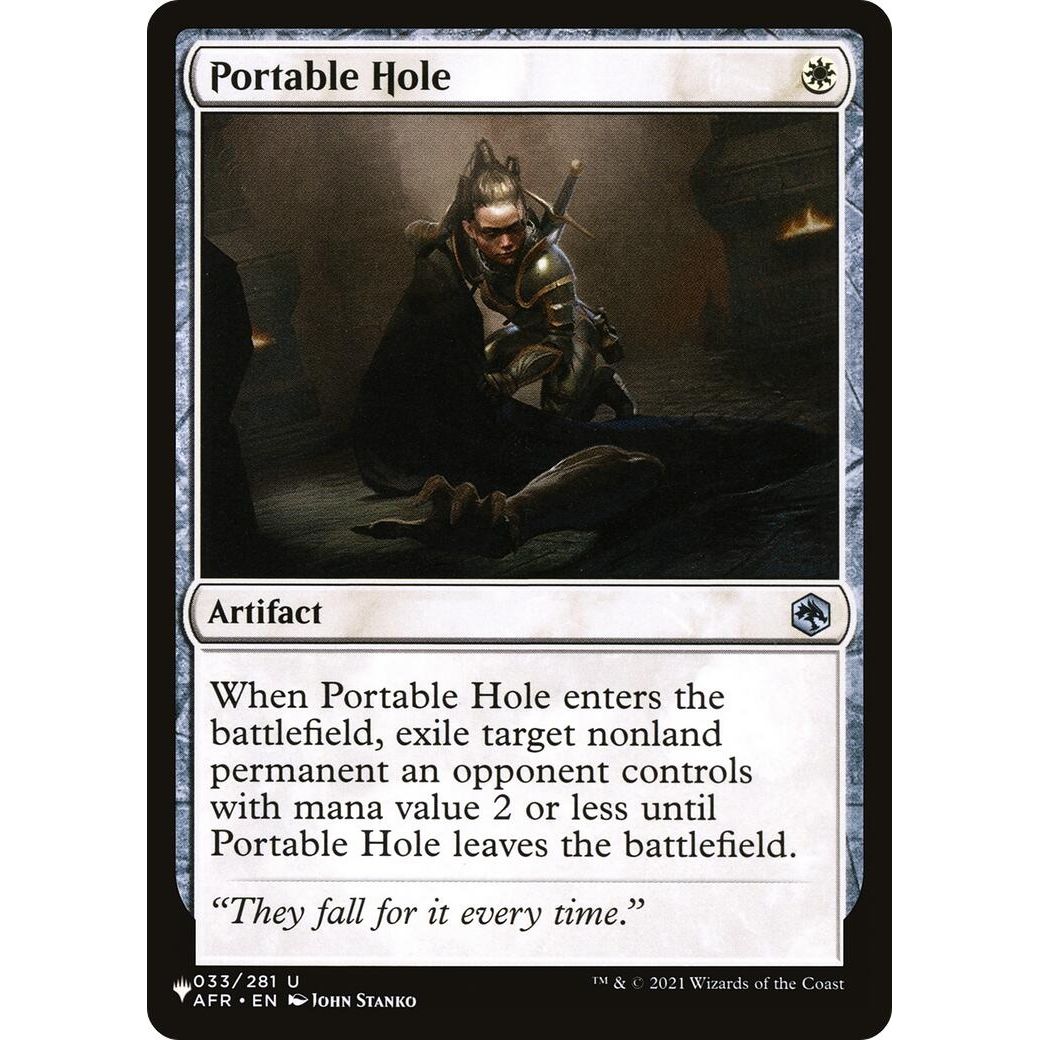 Image for Portable Hole (033/281) (LIST) - Magic: The Gathering