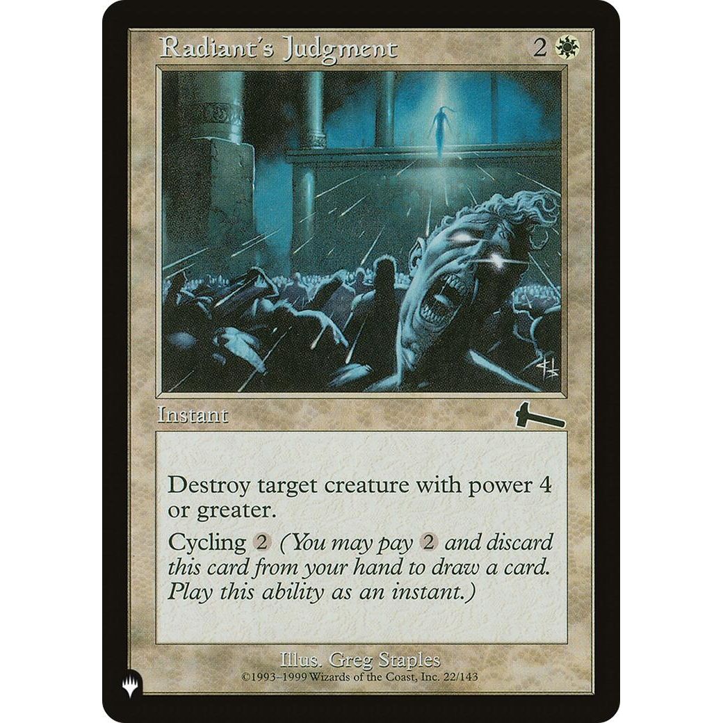 Image for Radiant's Judgment (22/143) (LIST) - Magic: The Gathering