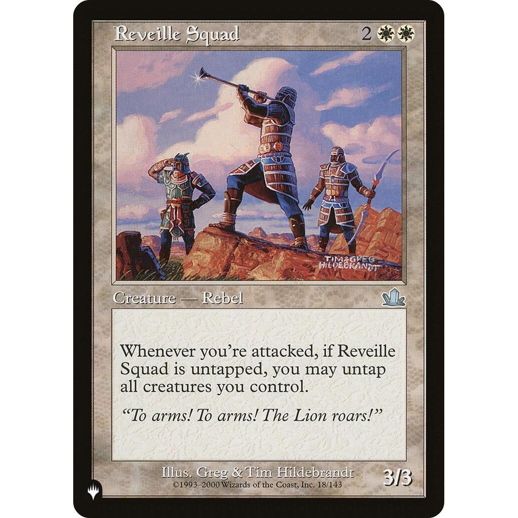Image for Reveille Squad (18/143) (LIST) - Magic: The Gathering