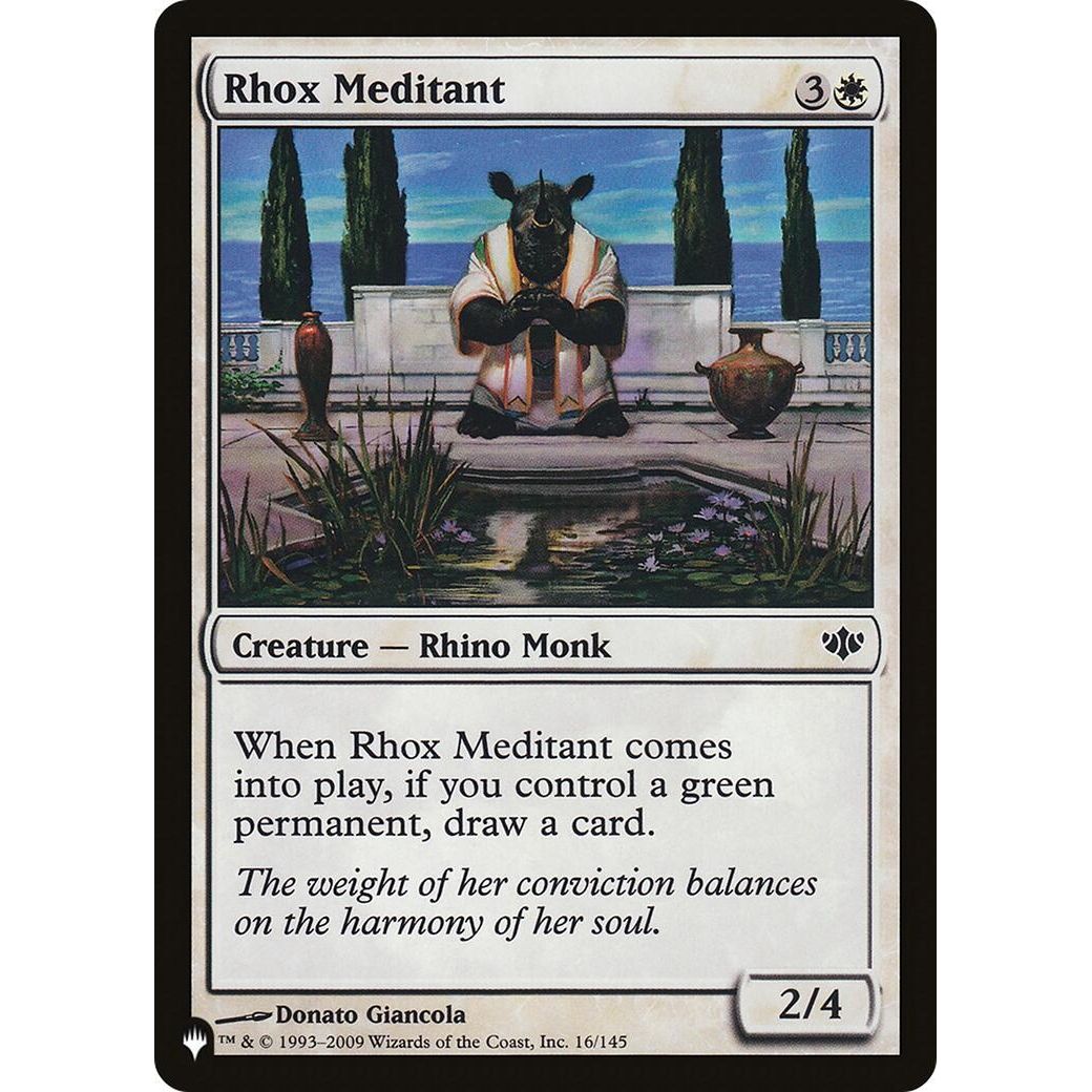 Image for Rhox Meditant (16/145) (LIST) - Magic: The Gathering