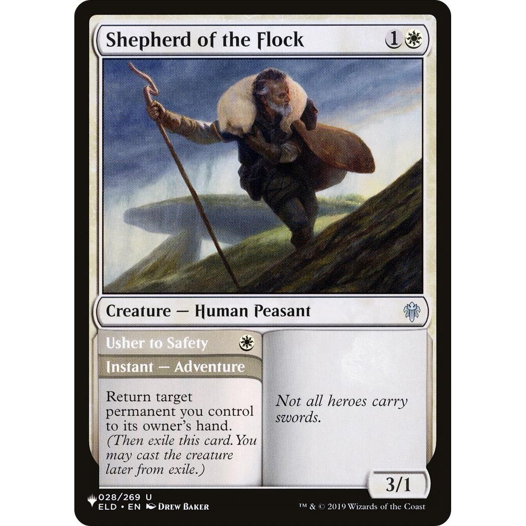 Image for Shepherd of the Flock (028/269) (LIST) - Magic: The Gathering
