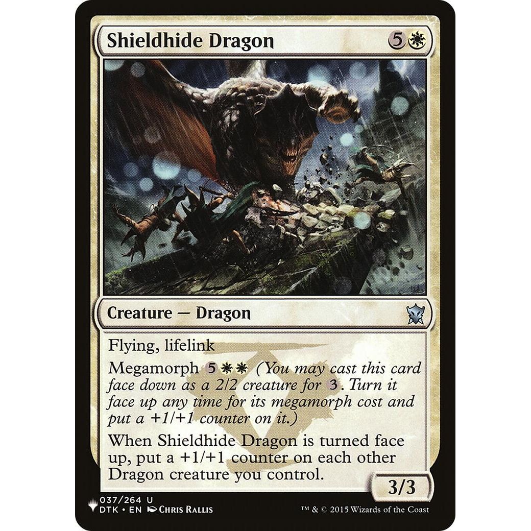Image for Shieldhide Dragon (037/264) (LIST) - Magic: The Gathering