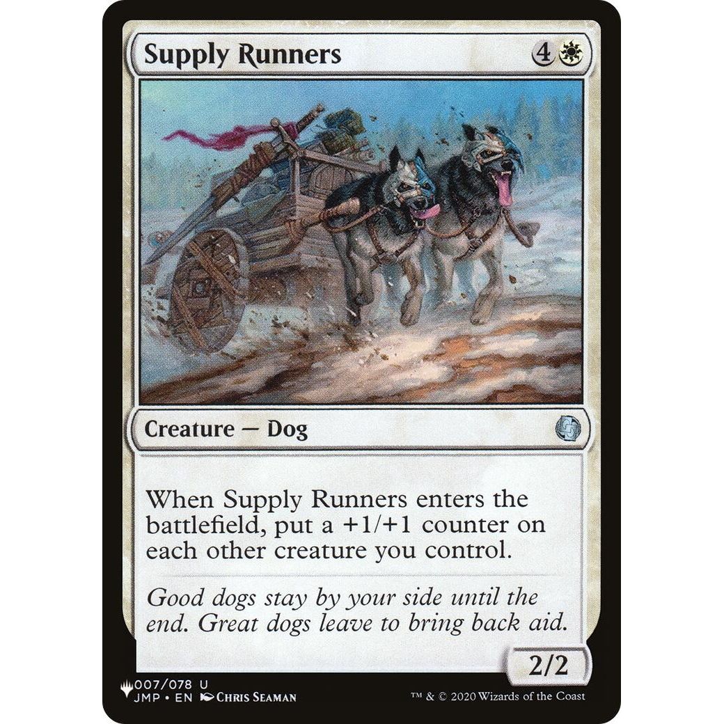 Image for Supply Runners (007/078) (LIST) - Magic: The Gathering