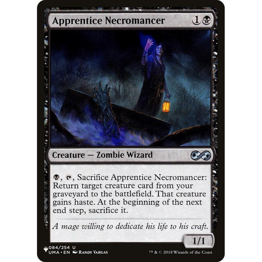 Image for Apprentice Necromancer (084/254) (LIST) - Magic: The Gathering